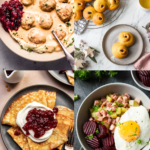 Collage of Swedish recipes.