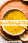 Homemade Lemon Pepper Sauce PIN