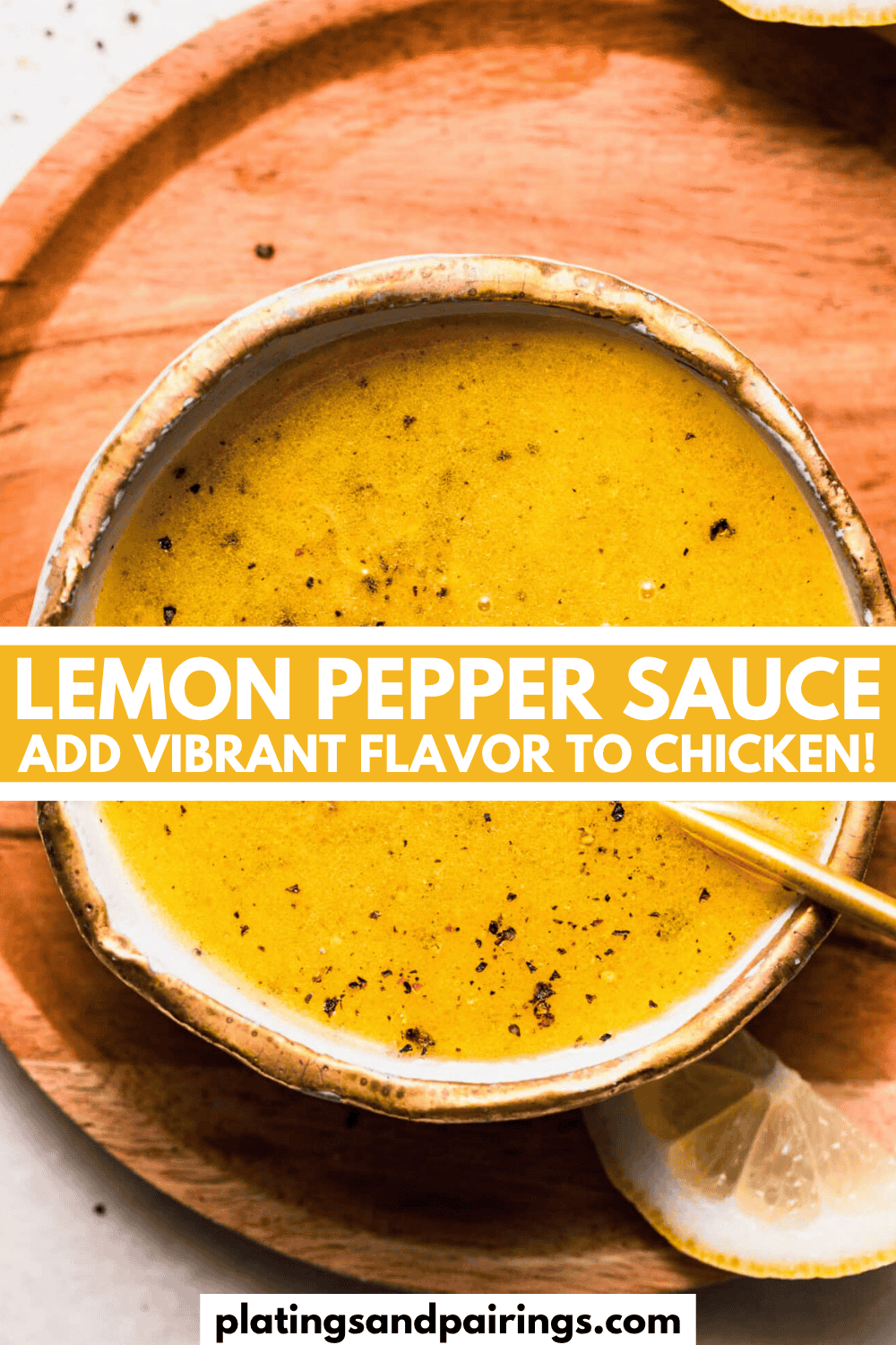 Easy Lemon Pepper Sauce – Perfect for Wings, Chicken &amp; More!