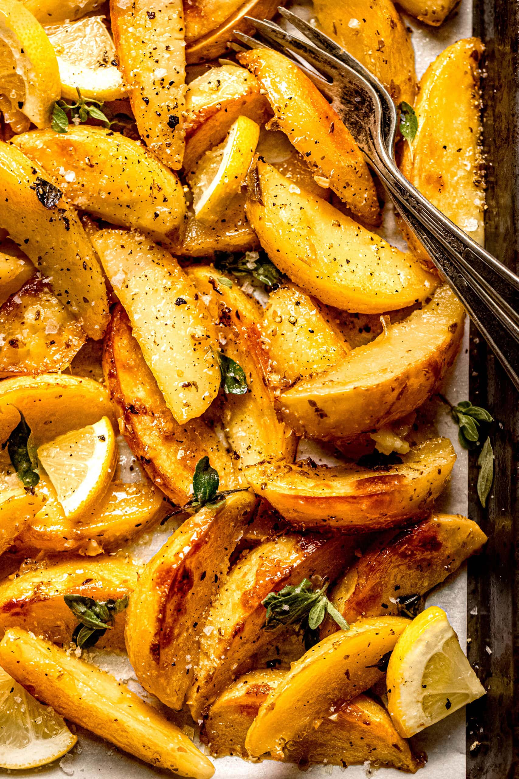 Greek Roasted Potatoes