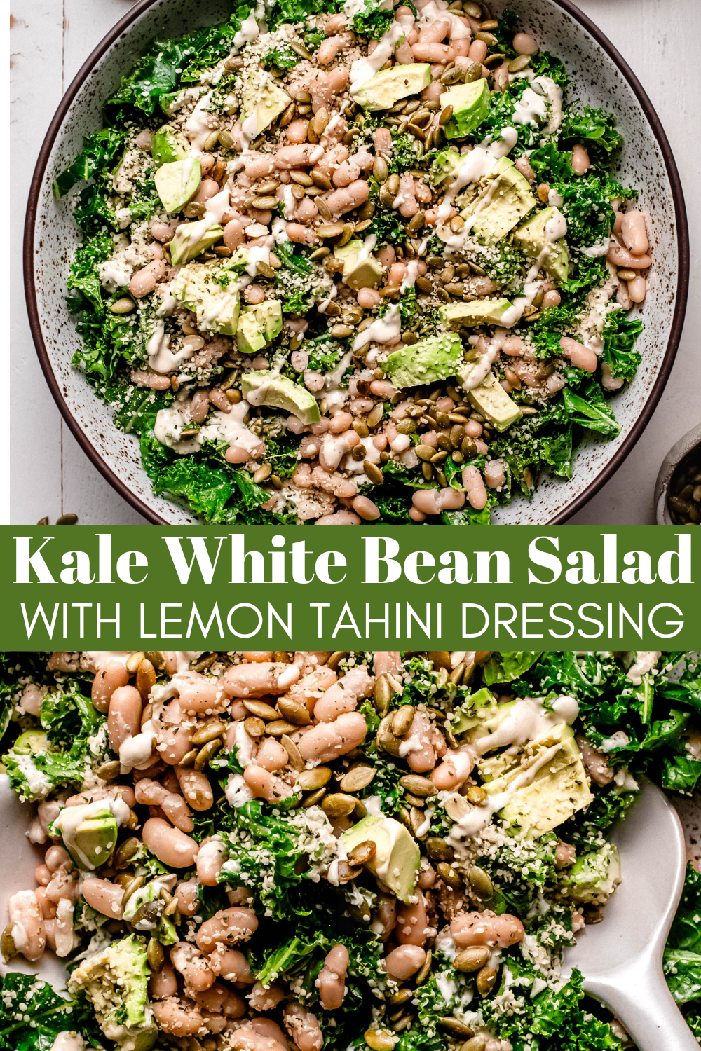 Kale White Bean Salad (Erewhon Copycat) Platings + Pairings