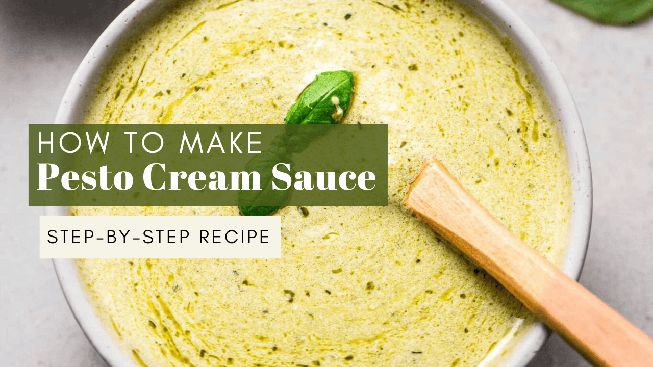 Pesto Cream Sauce (10-Minute Recipe!) - Platings + Pairings