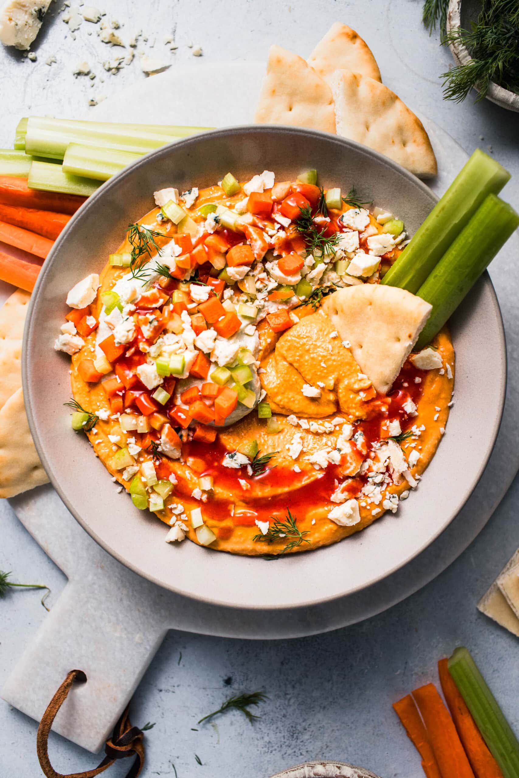 Buffalo Hummus