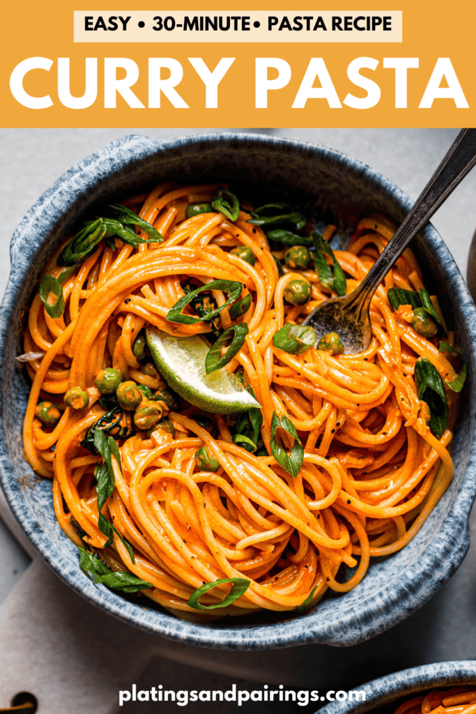 Creamy Curry Pasta (Easy 30-Minute Recipe)