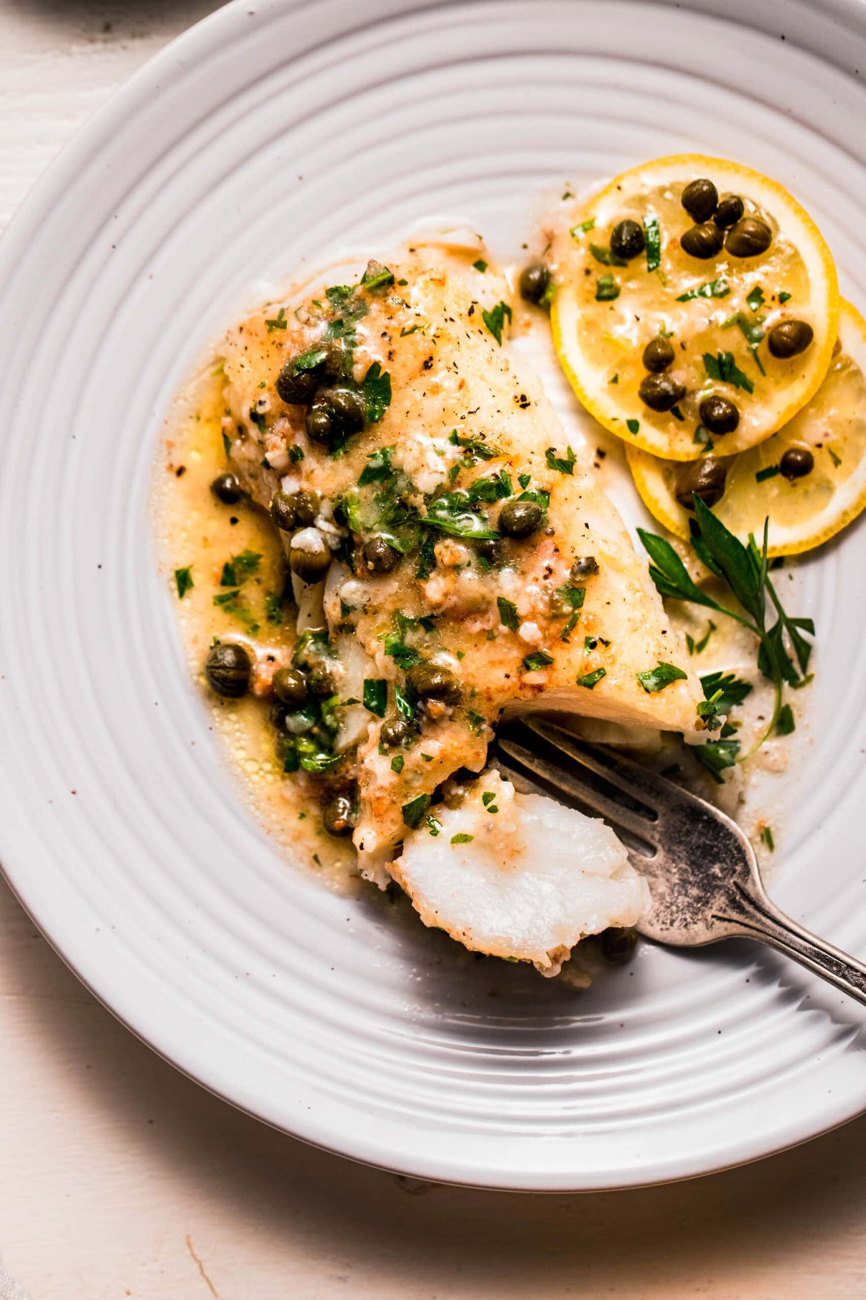Cod Piccata with Lemon-Butter Caper Sauce (30-Minute Recipe)