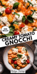 Creamy Tomato Gnocchi with Burrata