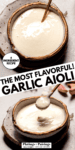 Homemade Garlic Aioli