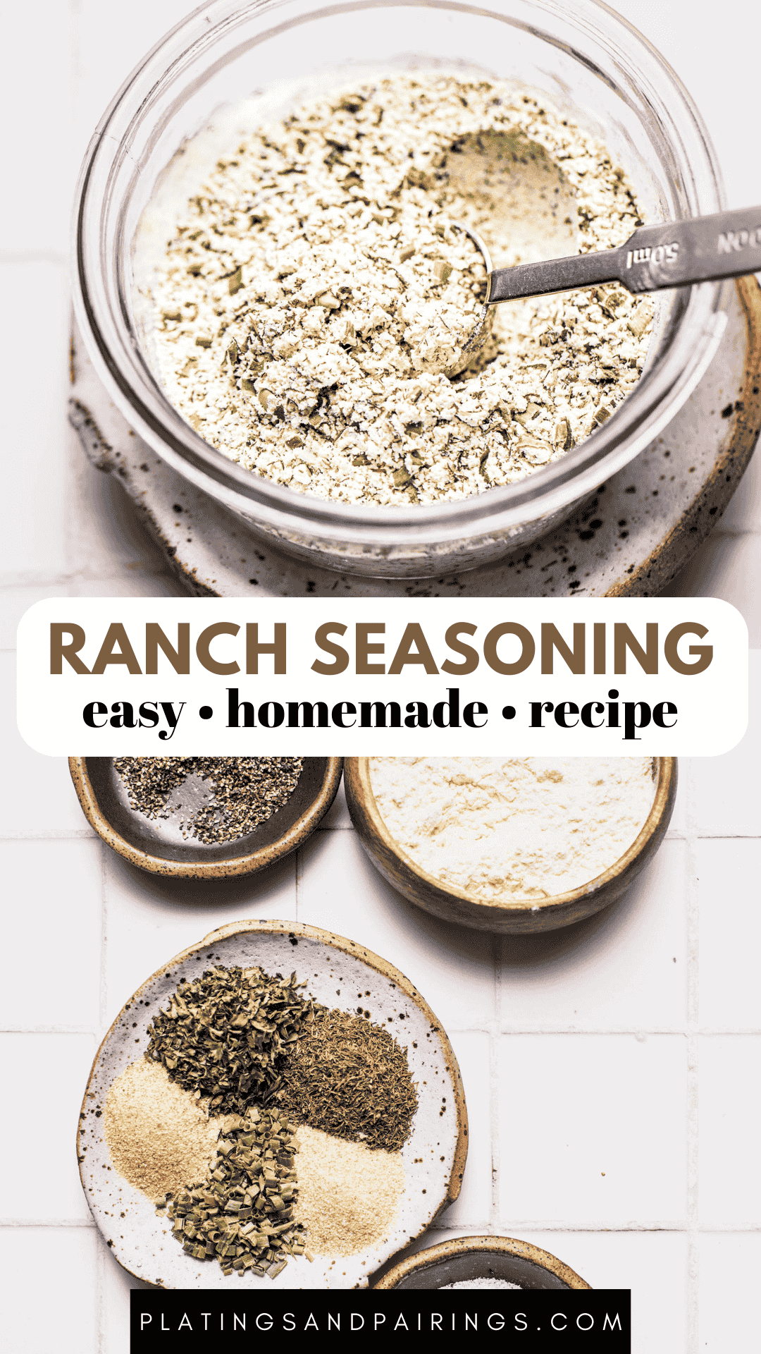 Homade Ranch Powder Homemade Ranch Seasoning Mix