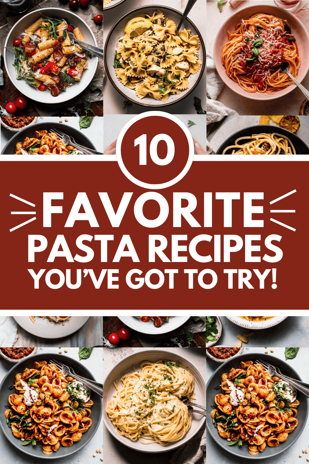Top 10 Pasta Recipes