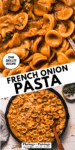 FRENCH ONION PASTA PINTEREST IMAGE.
