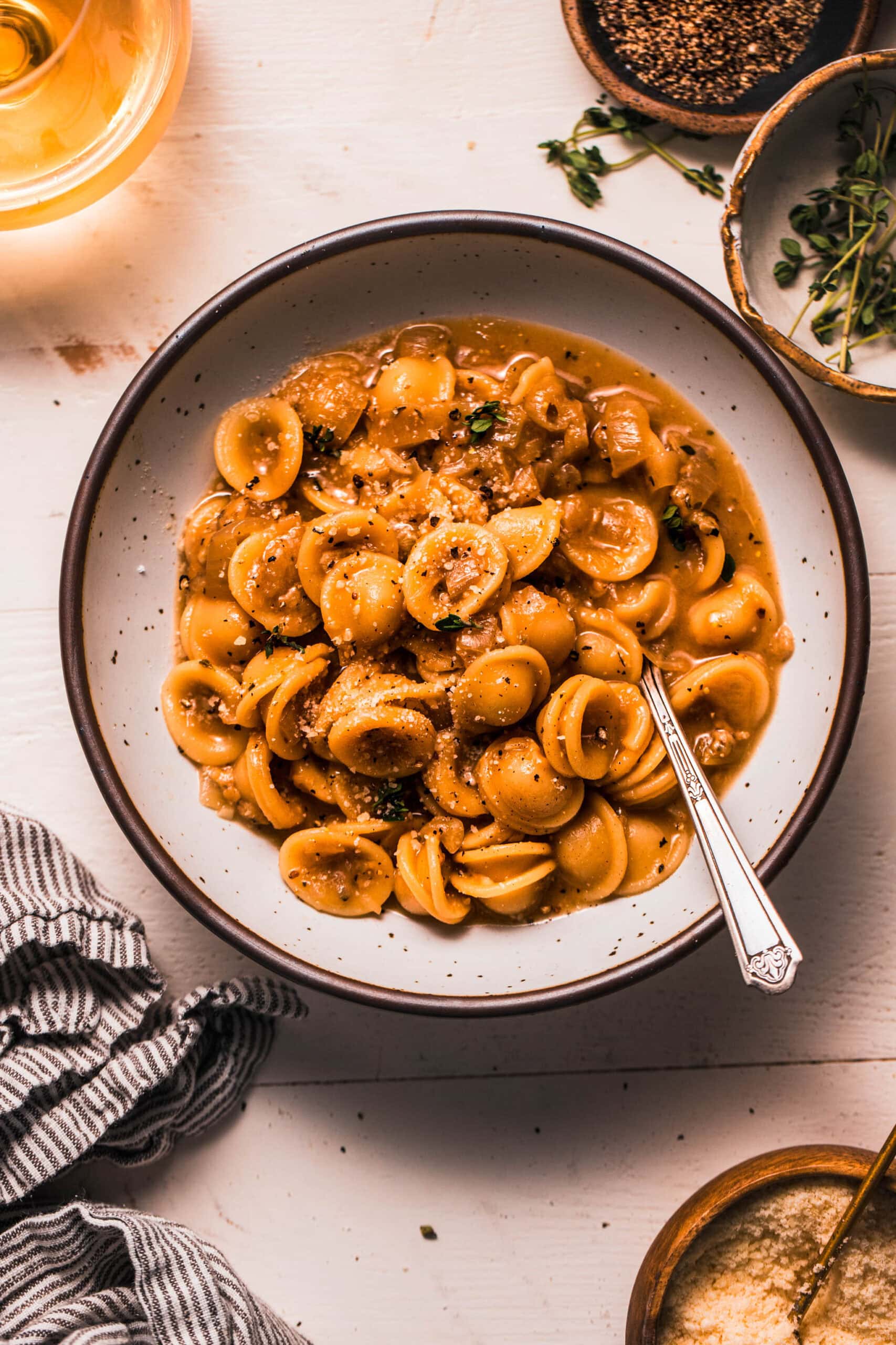 One-Pot French Onion Pasta