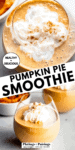 pumpkin pie smoothie pinterest image.