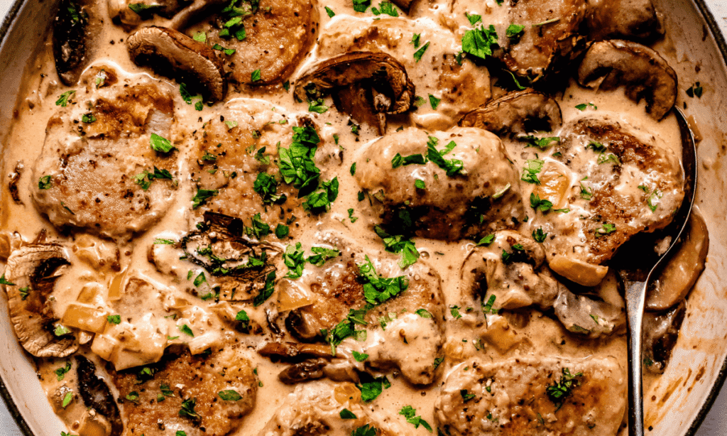 You Won’t Believe How Flavorful This Creamy Pork Marsala Is