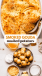 Smoked gouda mashed potatoes pinterest image.