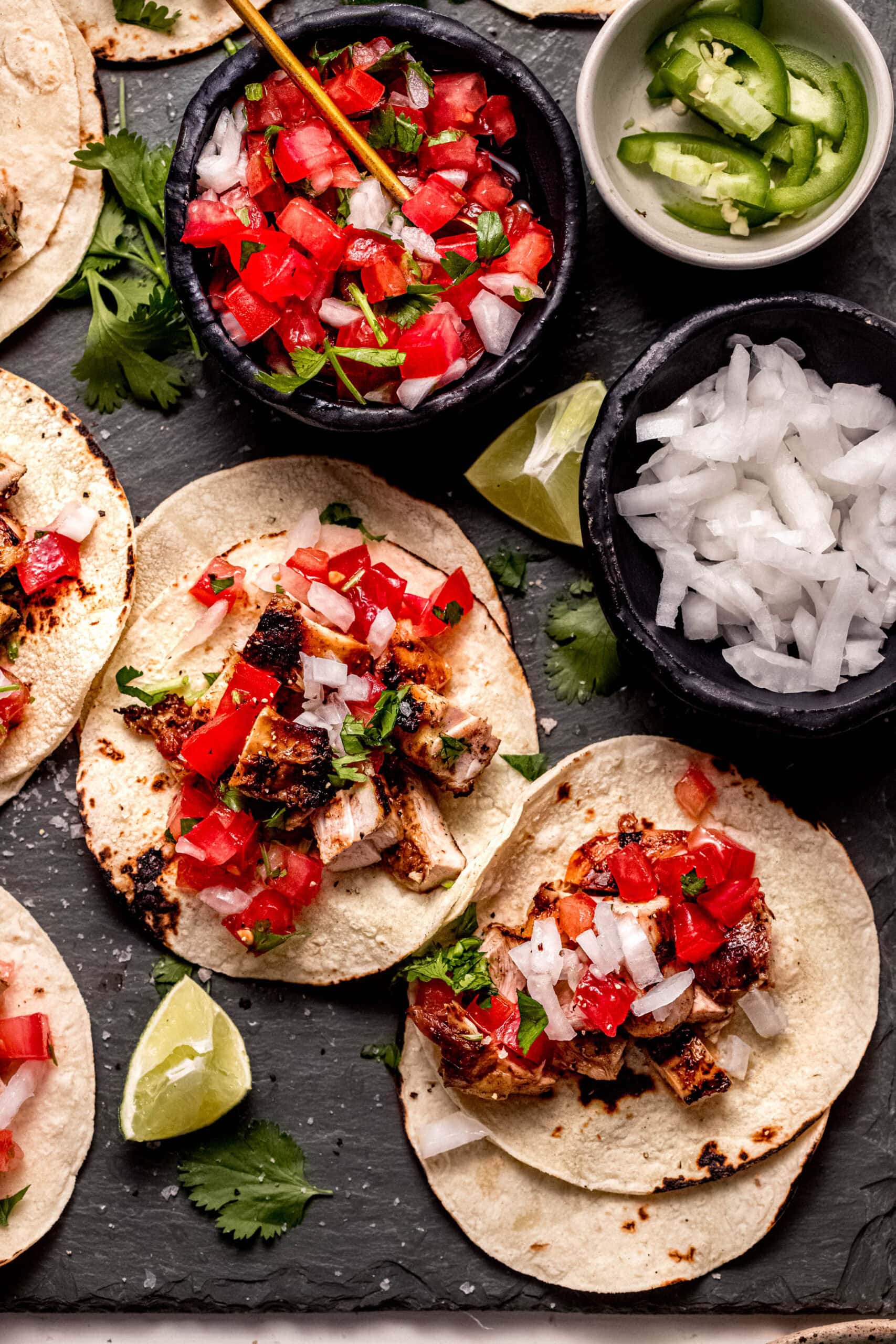 Grilled Chicken Street Tacos