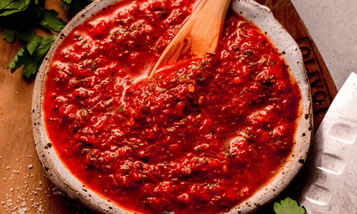 Red Chimichurri Sauce - Platings + Pairings