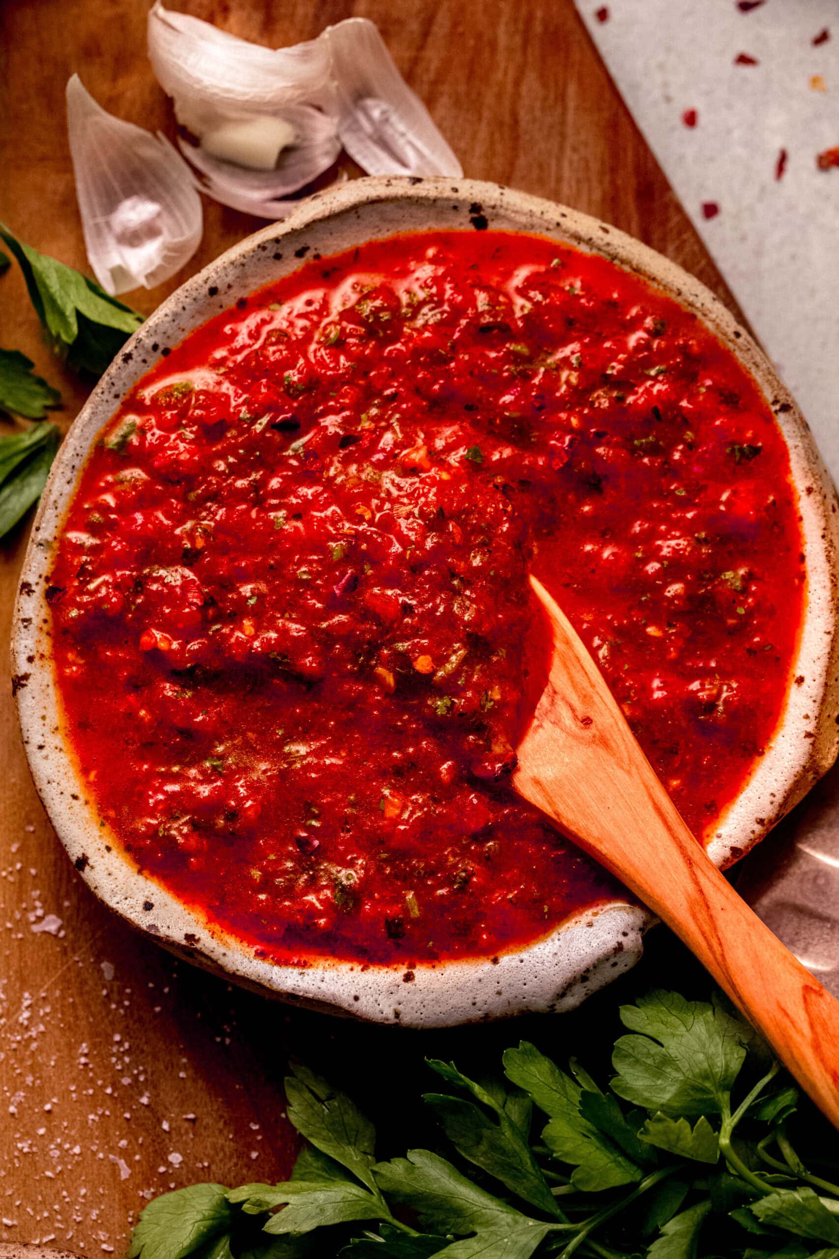 Red Chimichurri Sauce