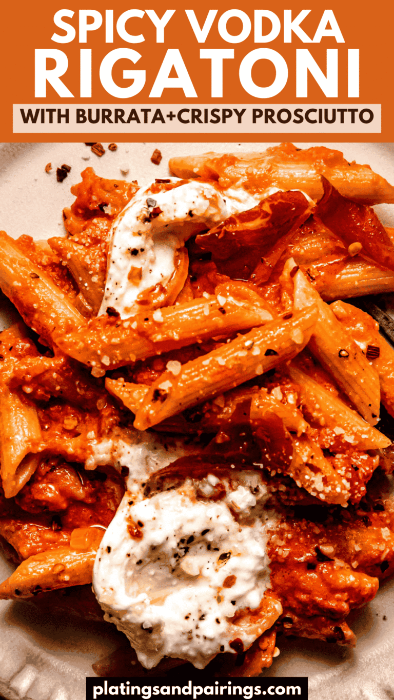 Spicy Vodka Rigatoni with Crispy Prosciutto & Burrata (30-Minutes!)