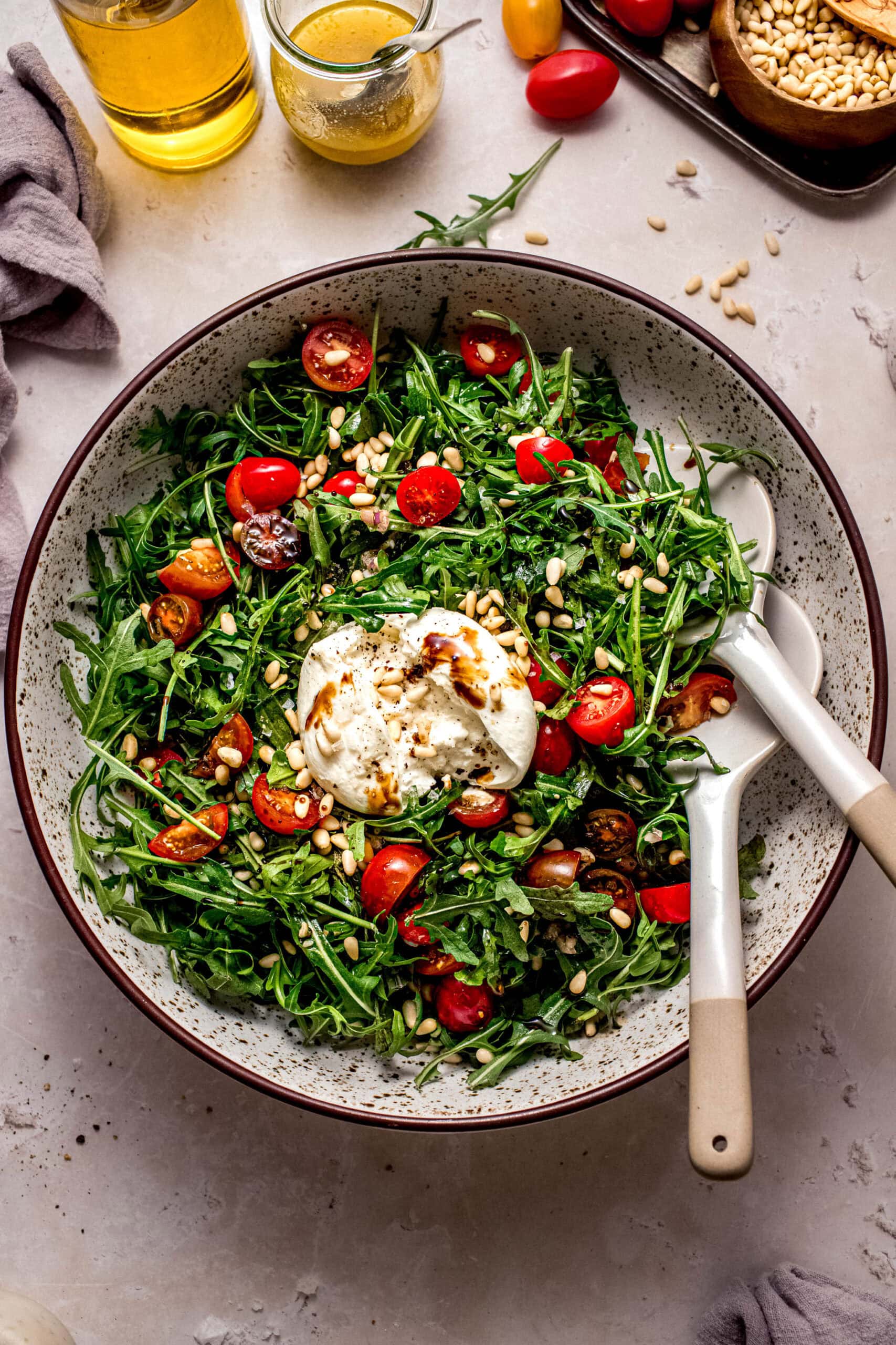 Arugula Burrata Salad