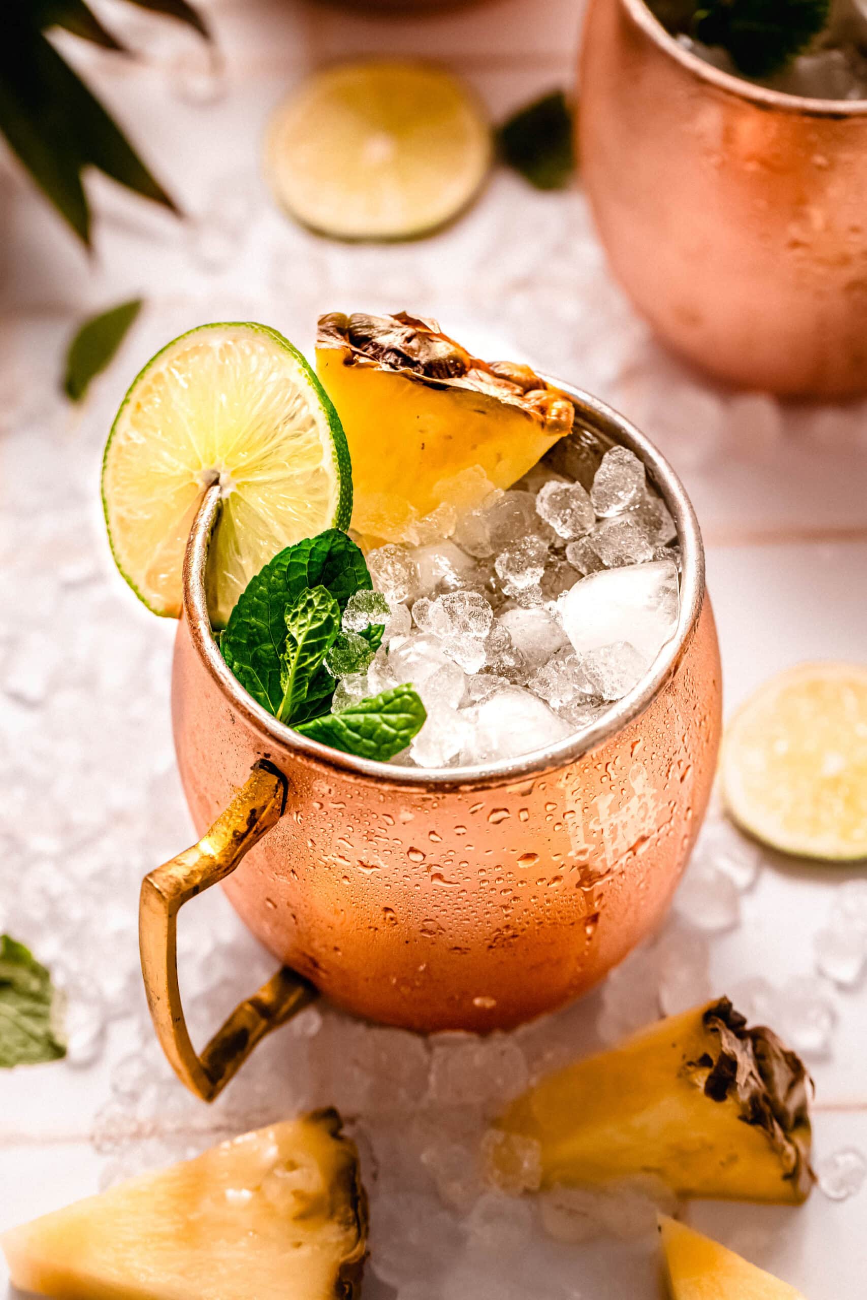 Pineapple Moscow Mule