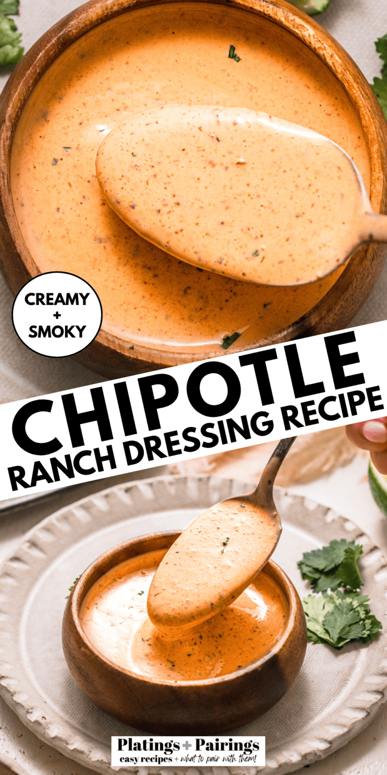 Chipotle Rach Winco Creamy Chipotle Ranch Dressing (Easy Homemade Recipe)