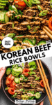 Korean Beef Rice Bowls