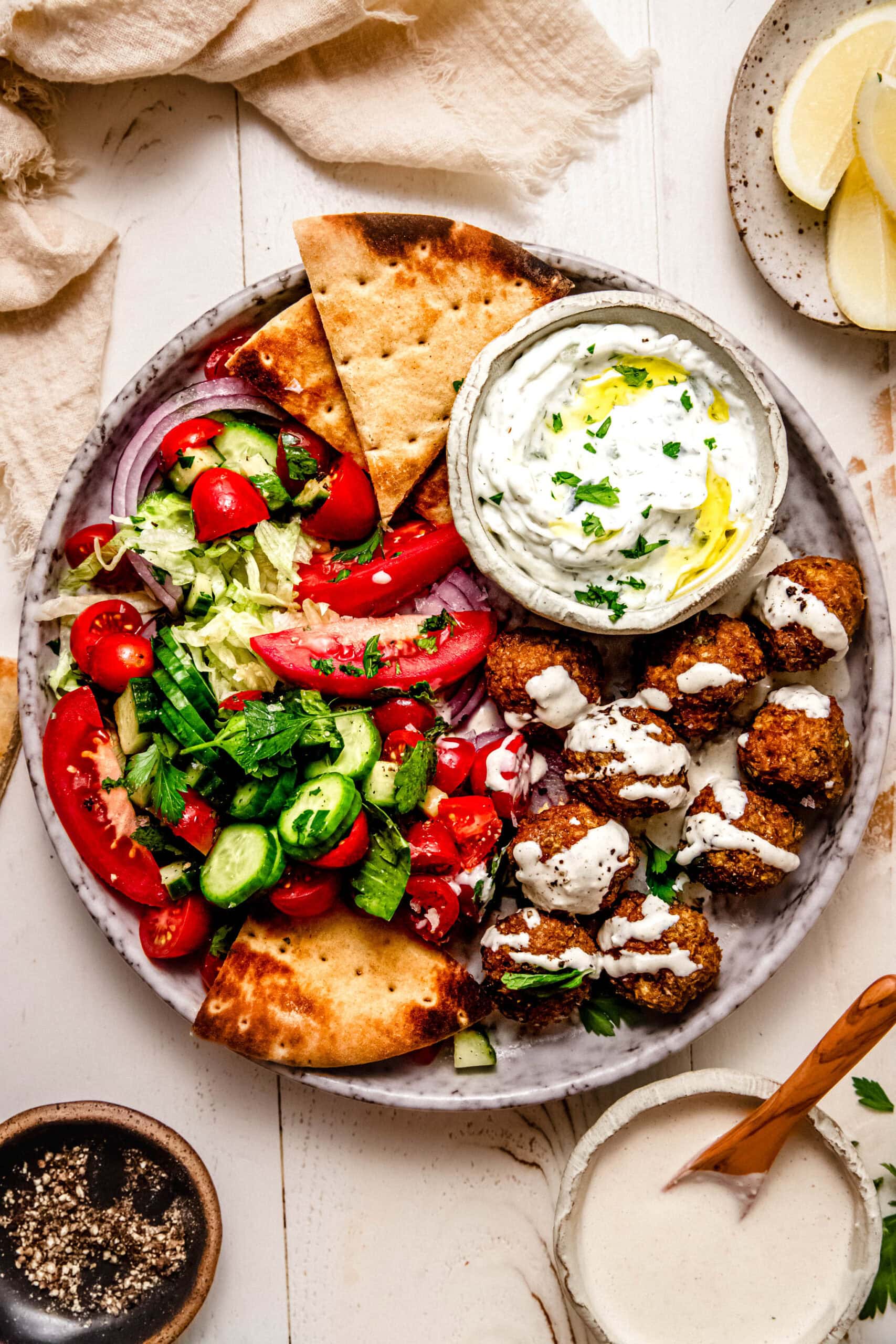 Chicken Shawarma Meatballs