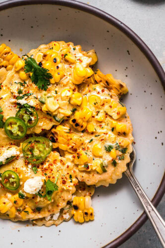 Street Corn Ravioli