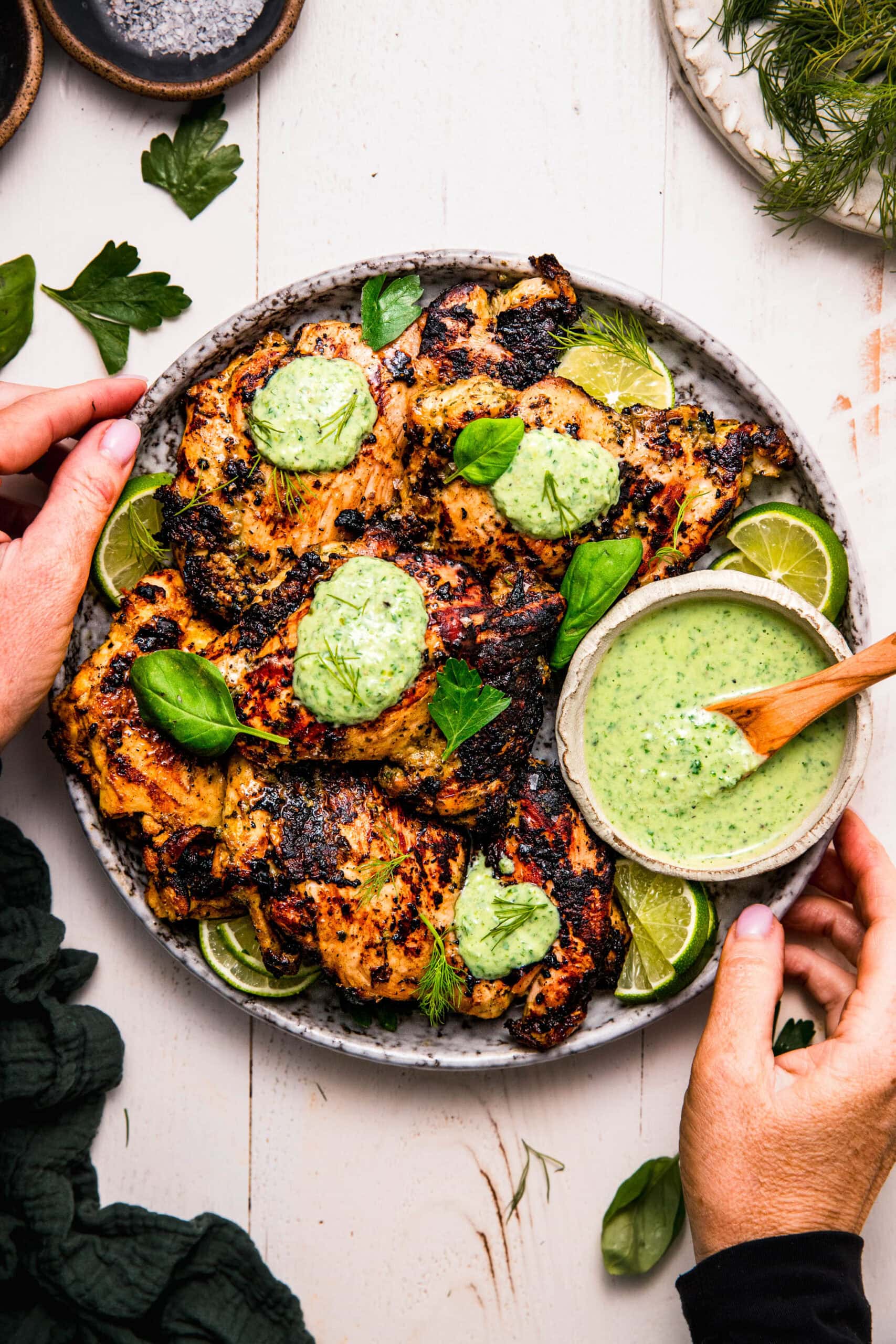 Green Goddess Chicken