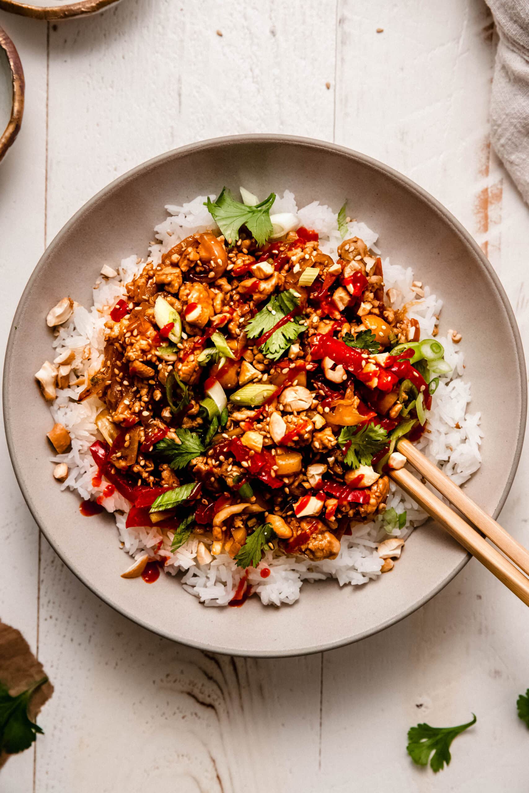 Ground Pork Stir Fry