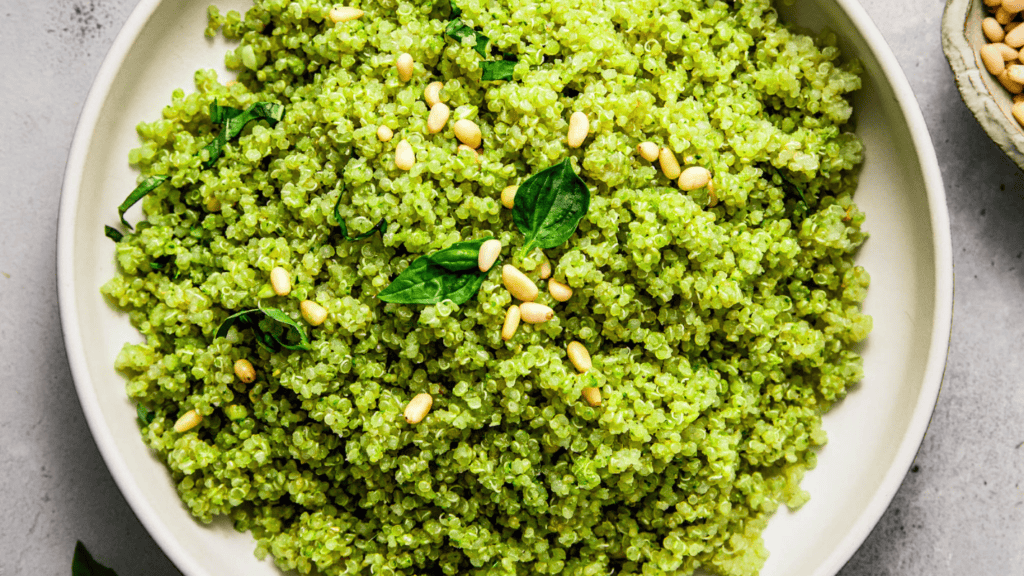 This Pesto Quinoa Is the 20-Minute Side Dish That Goes With Everything