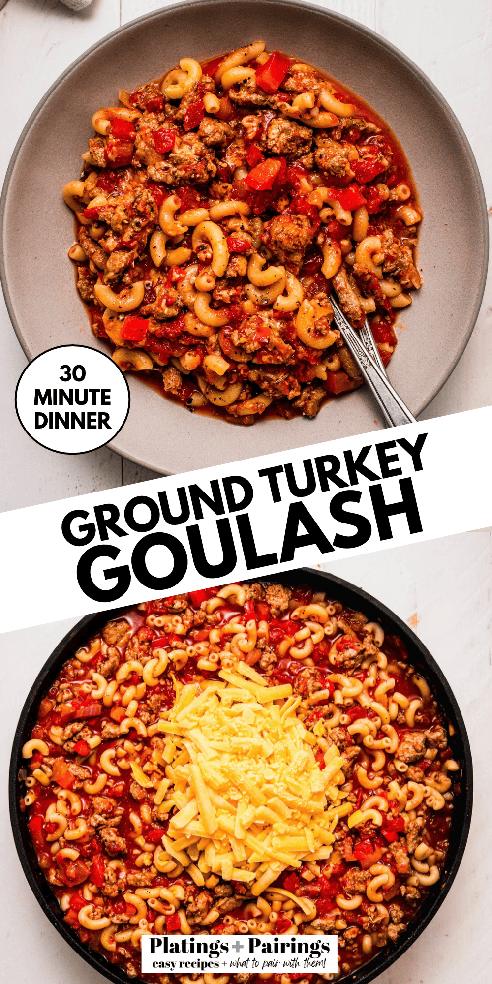 Easy Ground Turkey Goulash Recipe